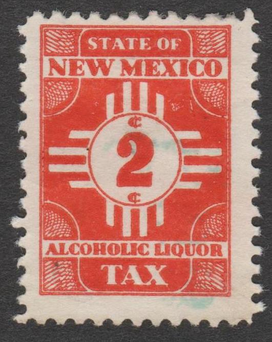 NM liquor L19 2c U VF P