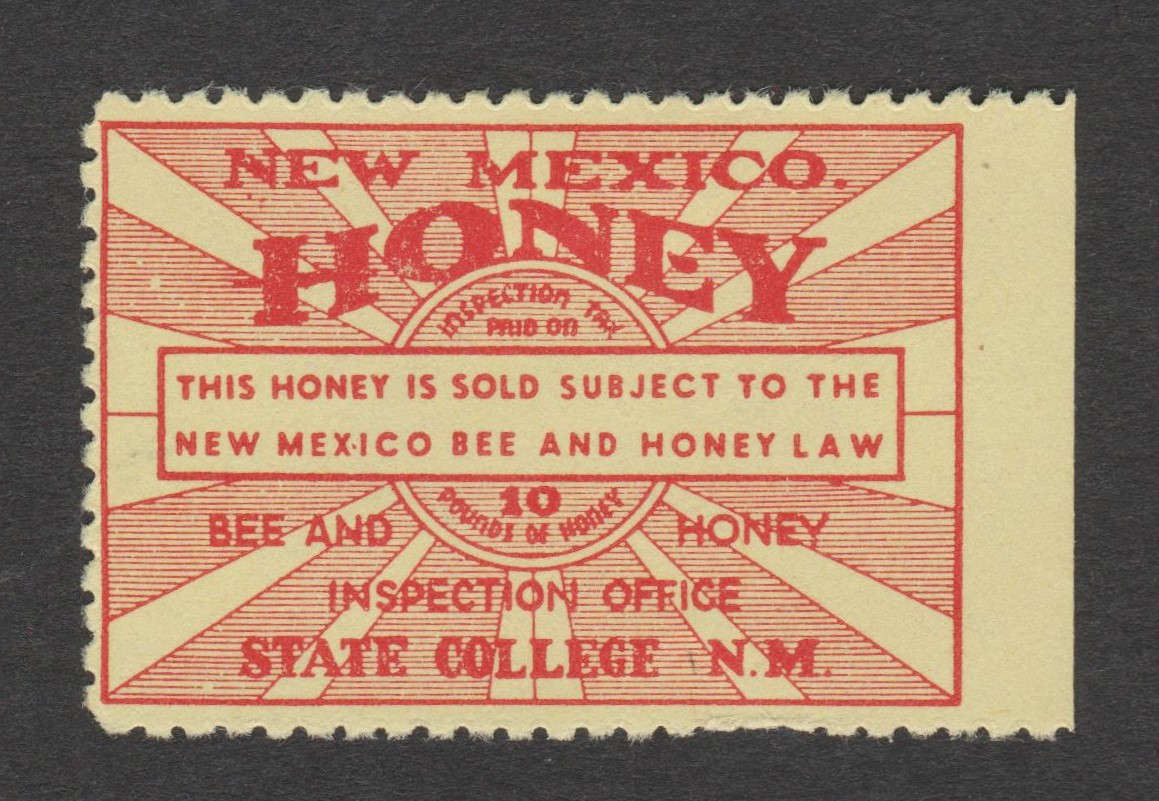 NM honey HY8 10 lbs. MLH F-VF, SE at R P