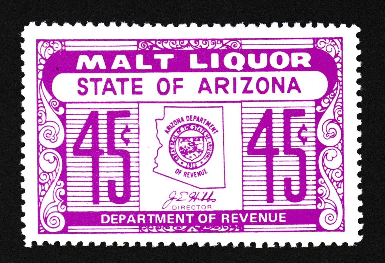 AZ malt MA7 45c MNG VF P