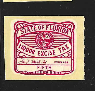 FL liquor L192 fifth MNH VF