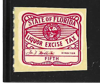 FL liquor L192 fifth MNH VF