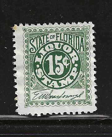 FL liquor L50 15¢ U VF 