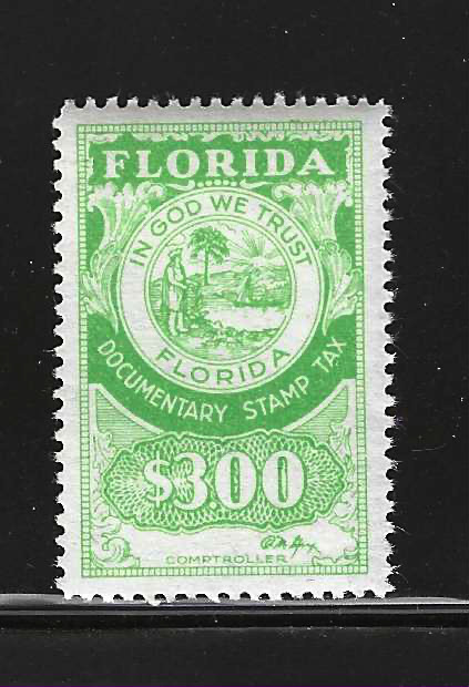 FL documentary D29 $3.00  MNH VF