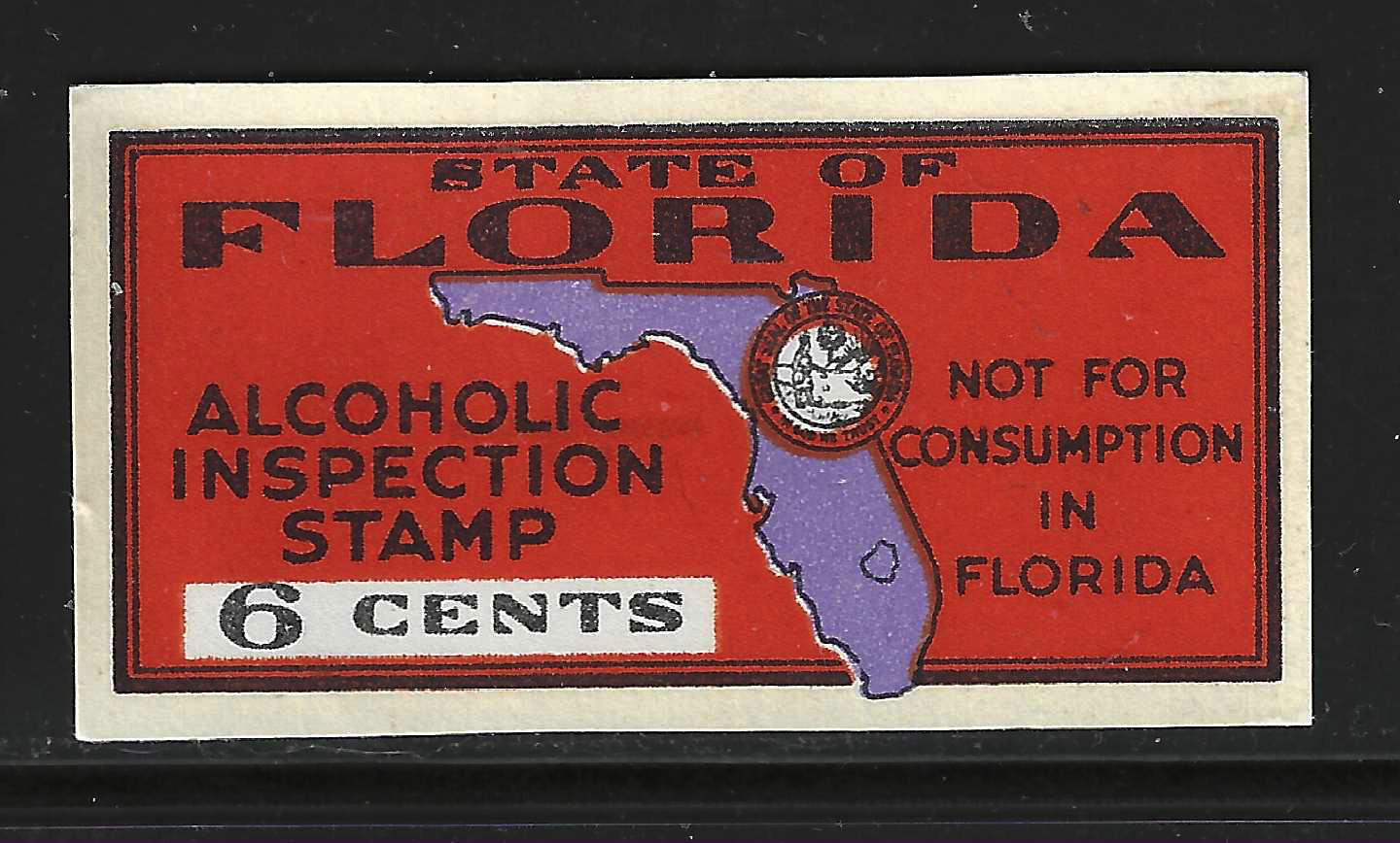 FL export liquor EL4 6¢ MNH VF