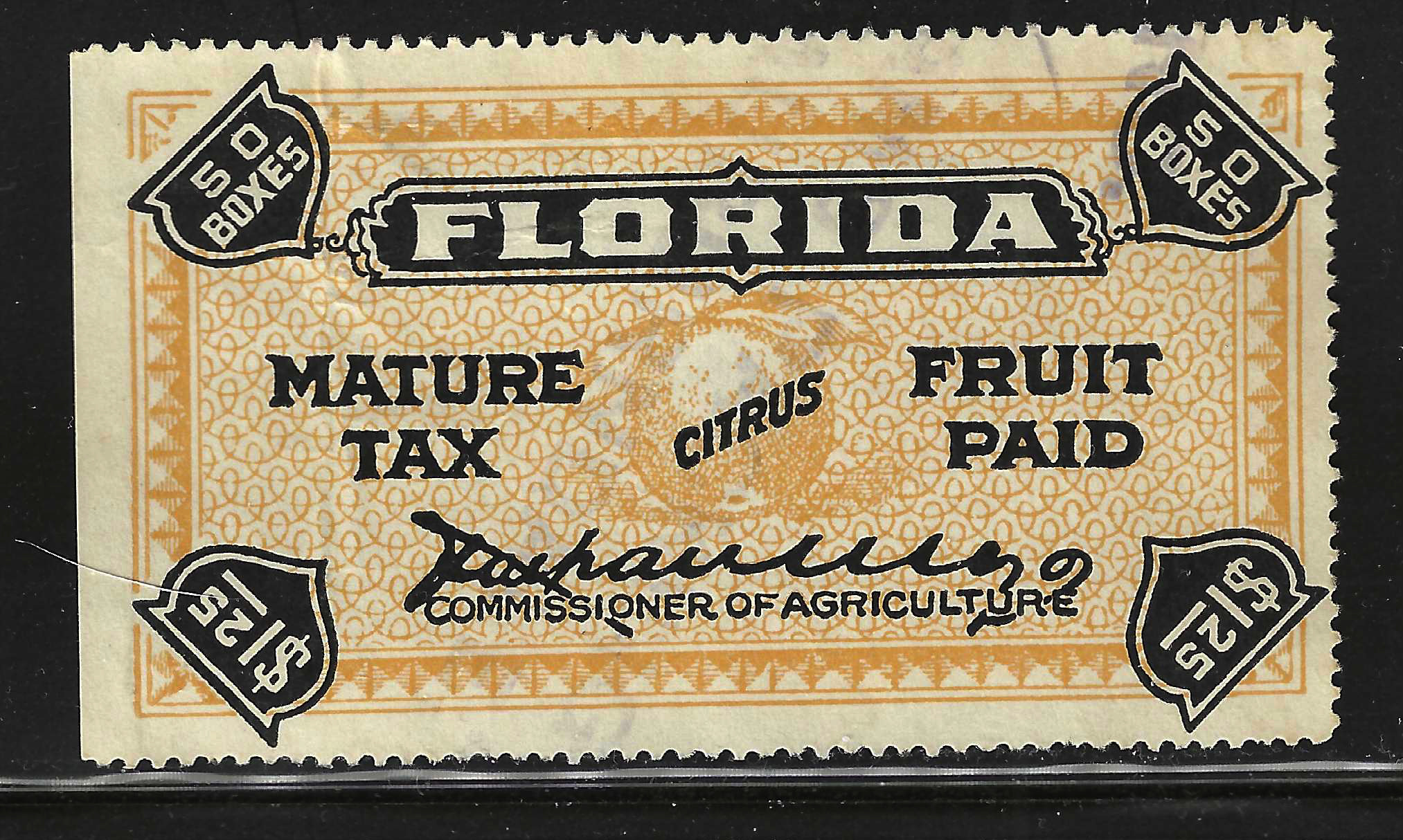 FL citrus fruit CF22 $1.25 U VF