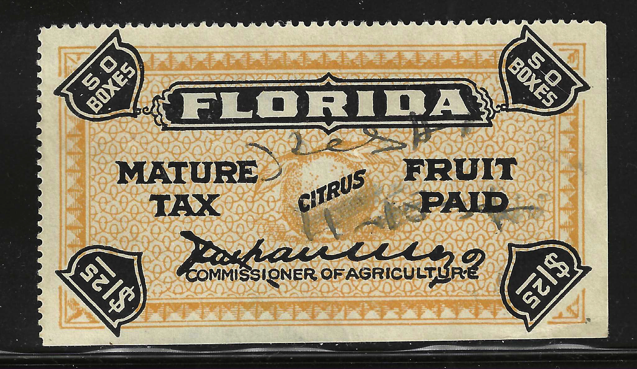 FL citrus fruit CF22 $1.25 U VF