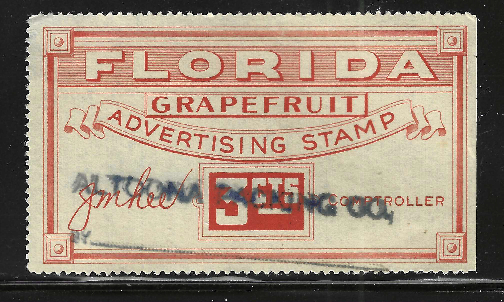 FL grapefruit GR1 3¢ U VF