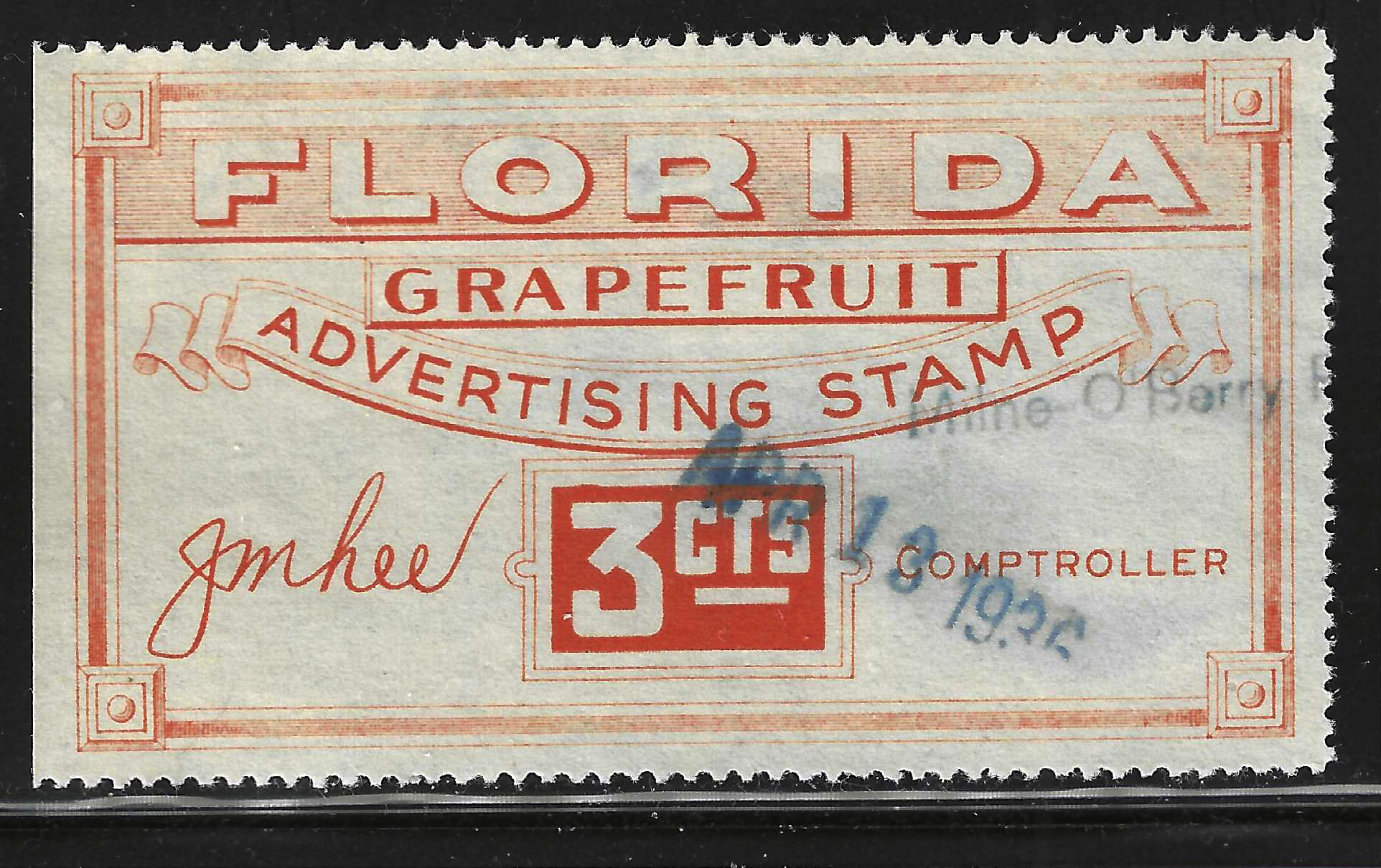 FL grapefruit GR1 3¢ U VF