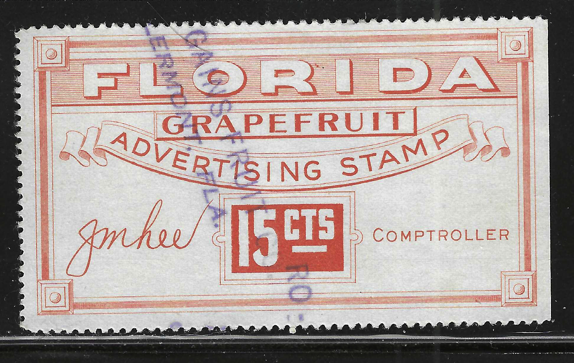 FL grapefruit GR2 15¢ U VF