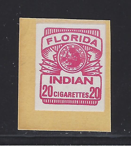 FL indian cigarette CNA3 cigarette red MNH VF