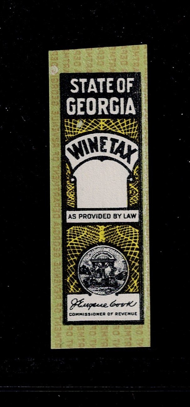 GA wine W56a MNH VF