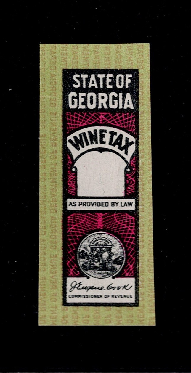 GA wine W57a MNH VF