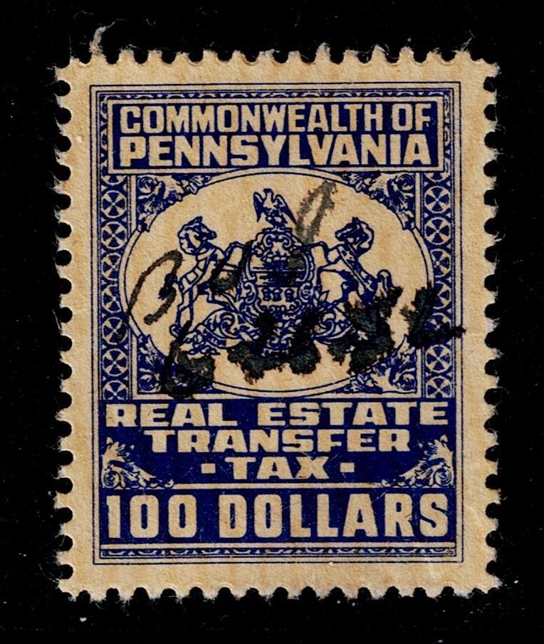 PA real estate RE11 $100 U VF
