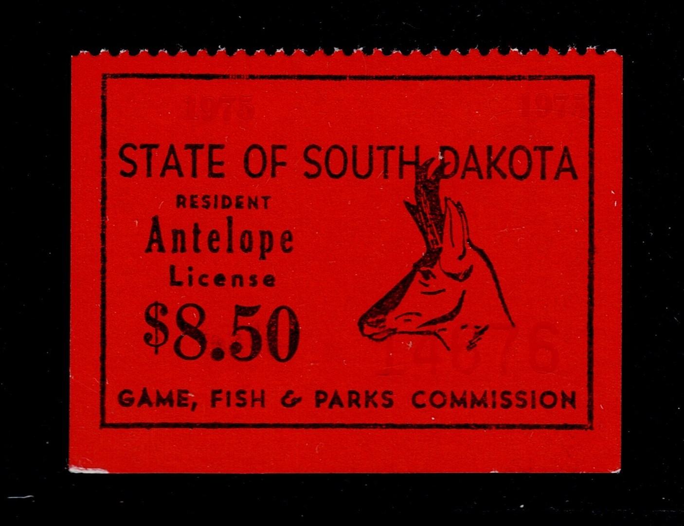SD antelope A18 $8.50 MNH F-VF, 1975