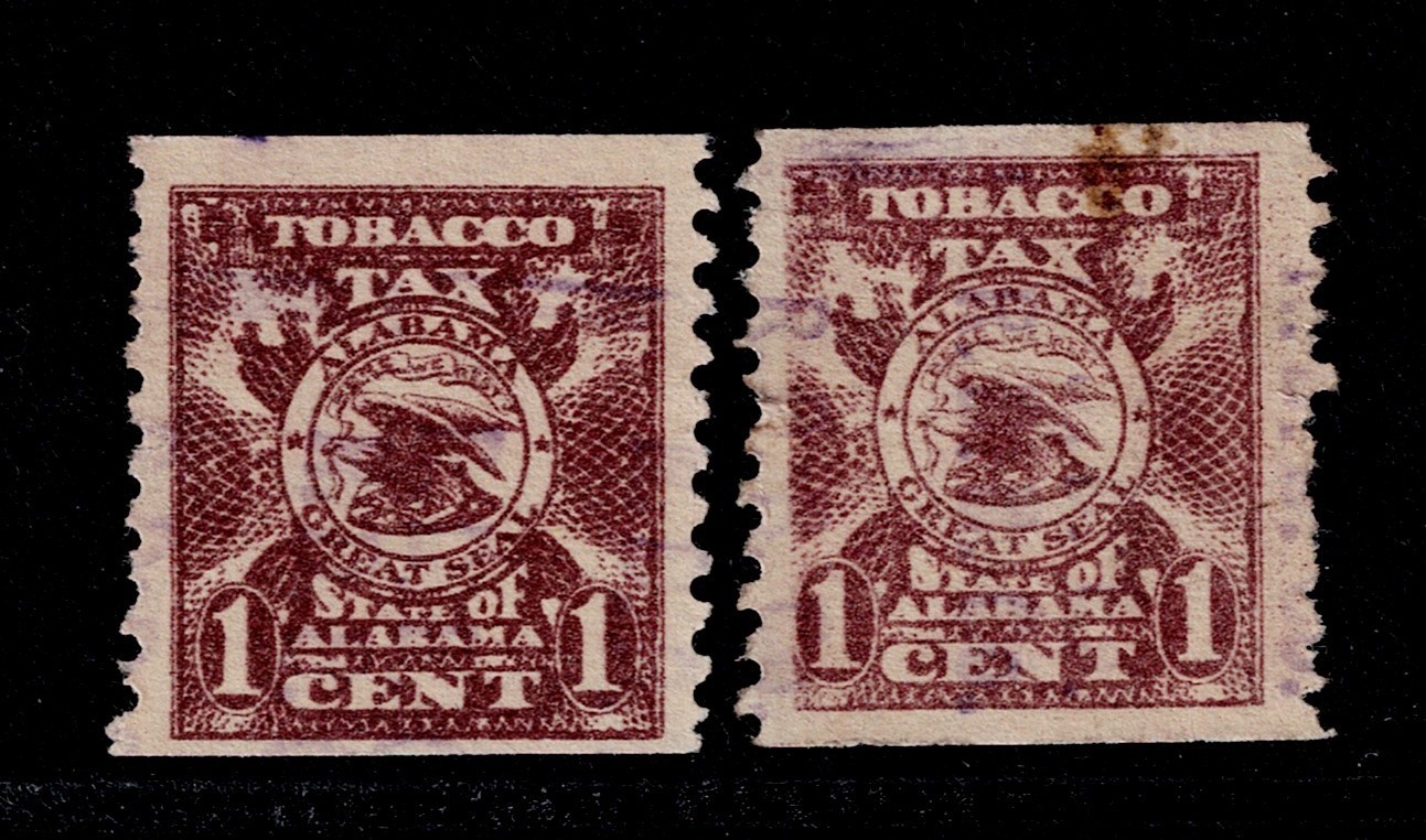 AL tobacco T6, T6b 1c U F-VF