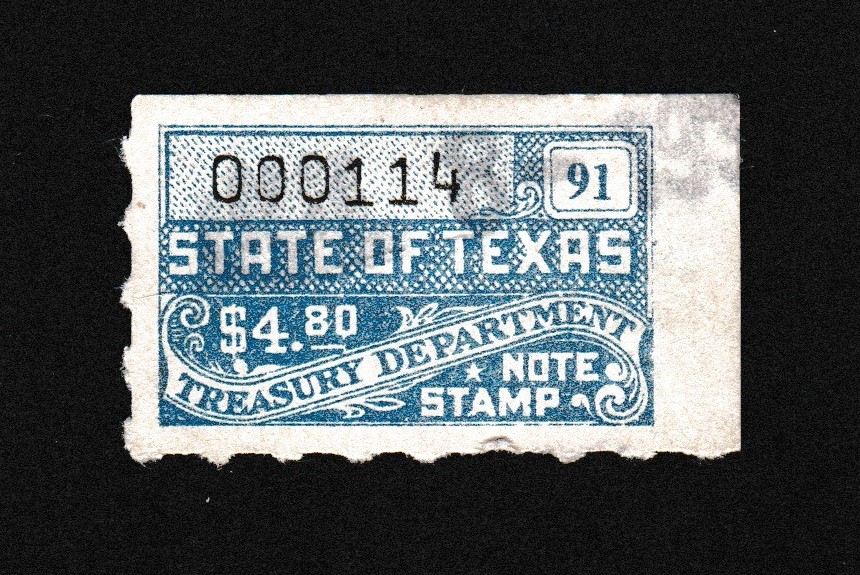 TX documentary D6 $4.80 U VF 