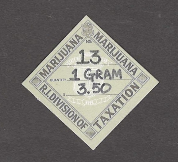 RI drug DRM1 1 gm MNH VF