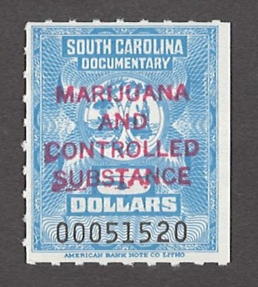 SC drug DR3 $5 MNH VF, 1 of 21