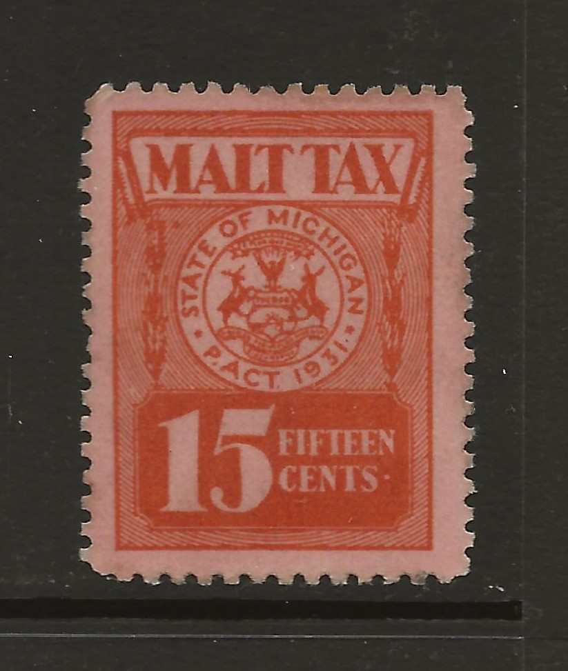 MI malt MA27 15c U VF