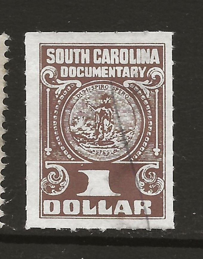 SC documentary D72 $1 U F-VF