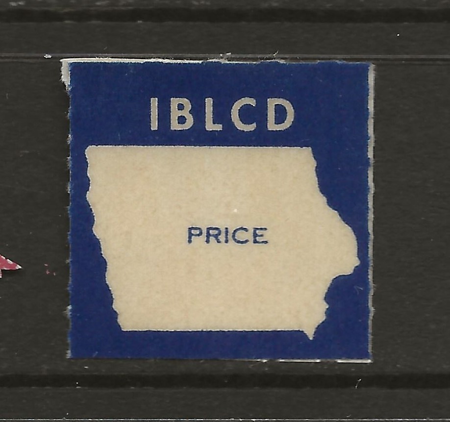 IA alcohol container refund AR2 MNH VF