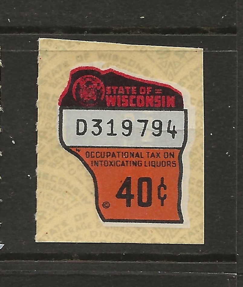 WI liquor L113 40c MNH VF