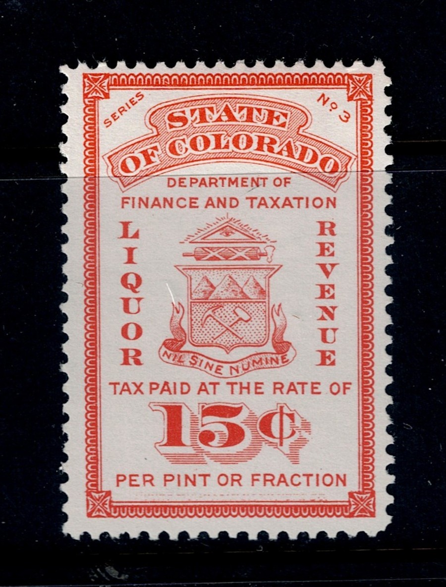 CO liquor WL16 15c MLH F-VF