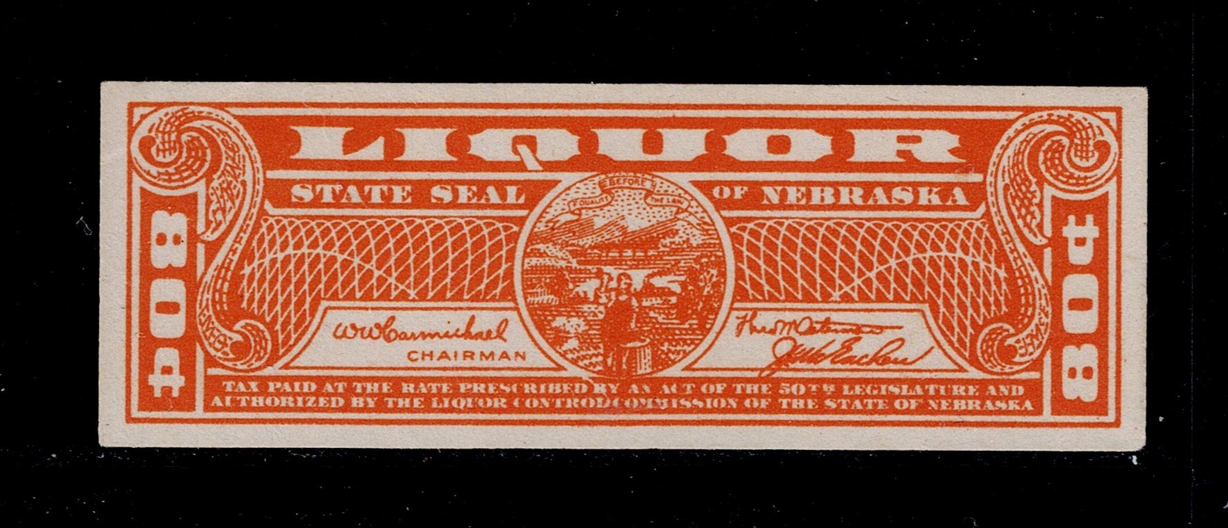 NE liquor L41 80c MNH VF, sm creases
