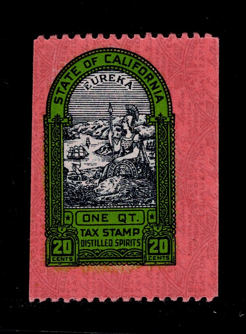 CA liquor L12a 20c MNH XF