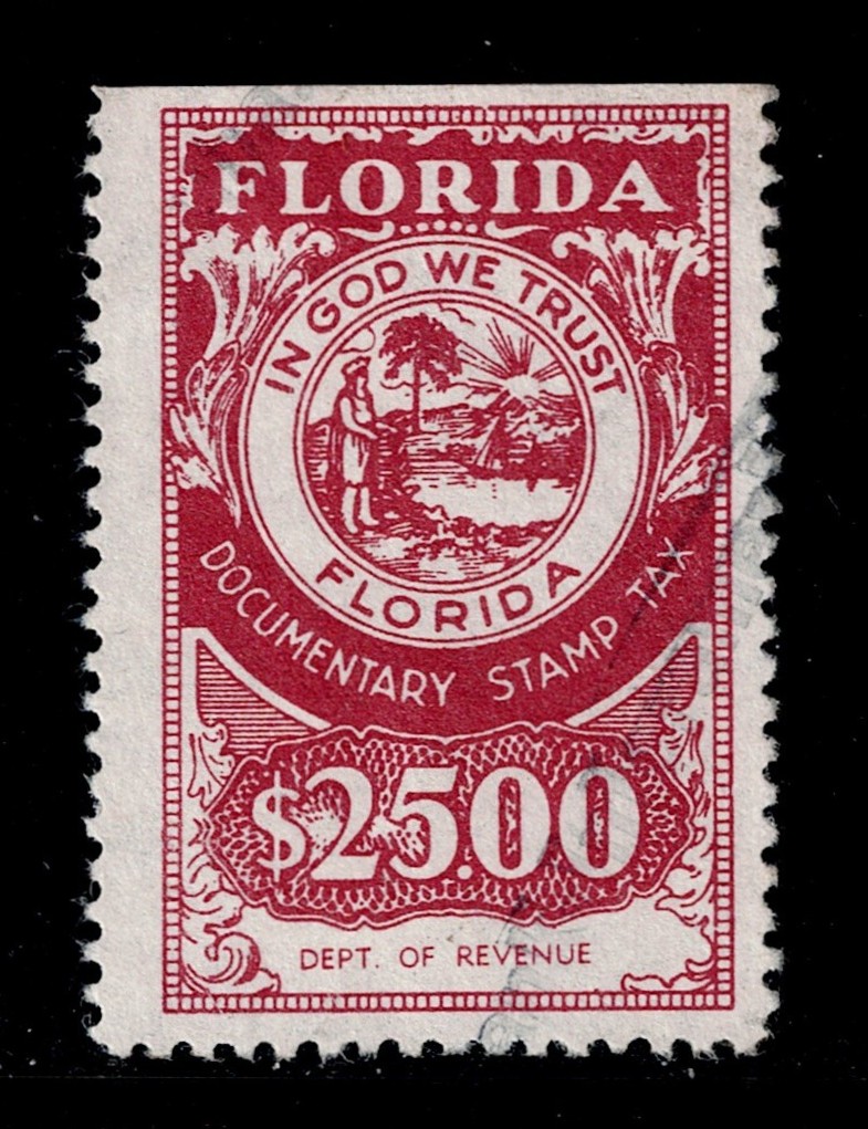 FL documentary D101 $25 U F-VF se at T