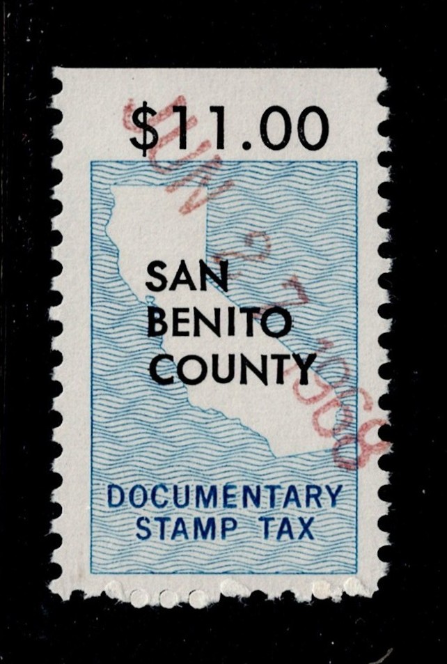 CA local documentary San Benito County $11 U VF, se at top