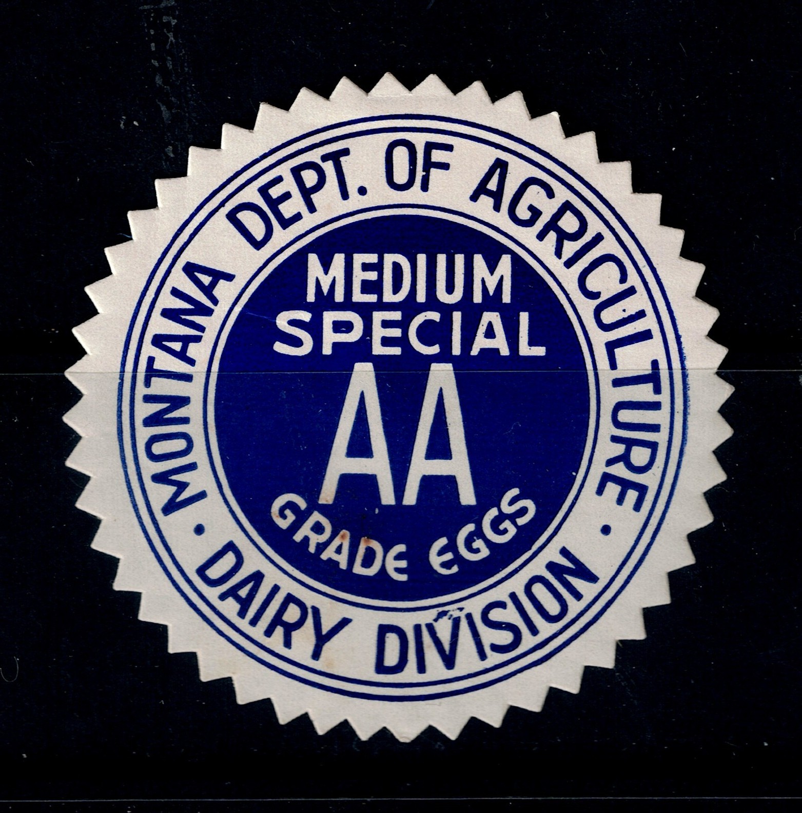 MT eggs E41 U VF, uncanceled