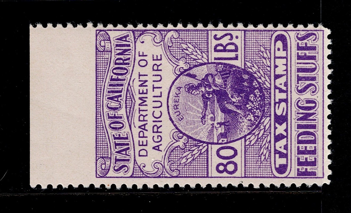 CA feed FE6d 80 lbs MLH F-VF